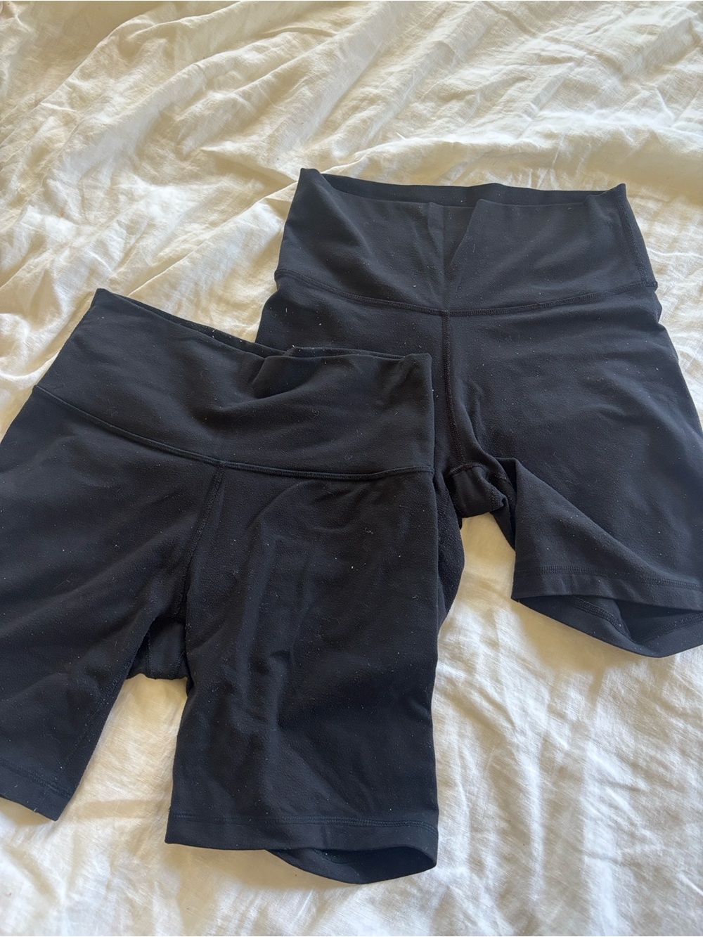 Aritzia TNA x2 pairs black shorts
